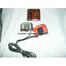 Luz de porta de LED de carro DIY, sem fio, sem orifício de broca, sem fio de conexão, LED de porta de carro bem-vindo Light, LED Ghost